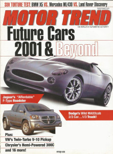 MOTOR TREND 2000 APR - COBRA R, McLAREN F1, HENNESSEY